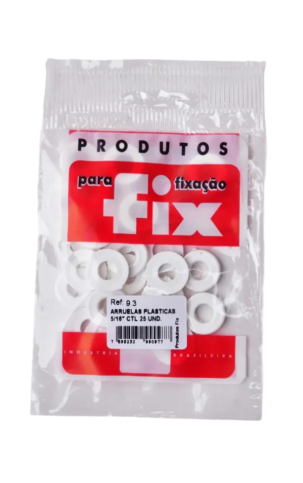 Imagem Pacote 25 und Arruelas Plásticas - Fix All
