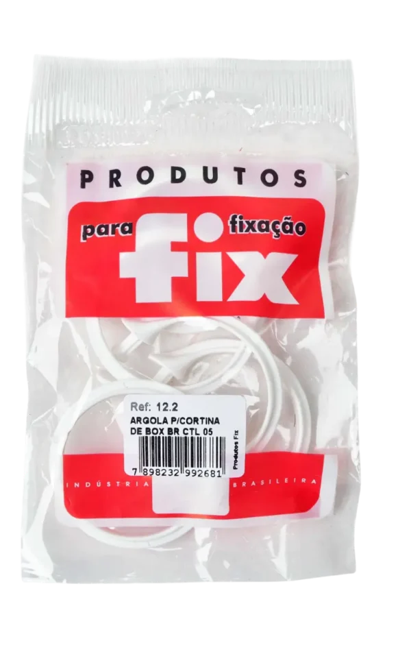 Imagem Pacote Argola para Cortina de Box - Fix All