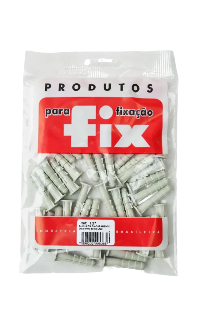 Imagem Pacote Bucha Fix com Acabamento - Fix All