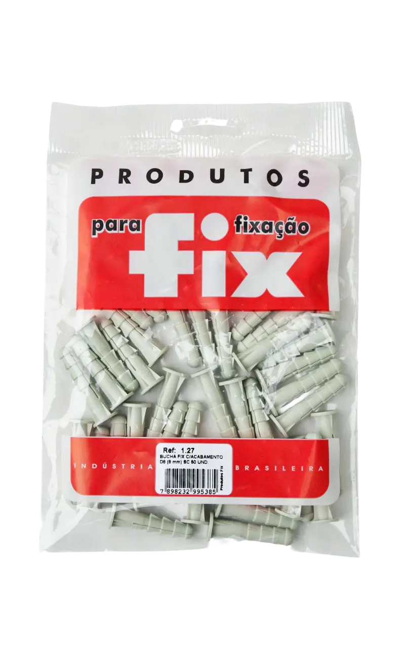 Imagem Pacote Bucha Fix com Acabamento - Fix All