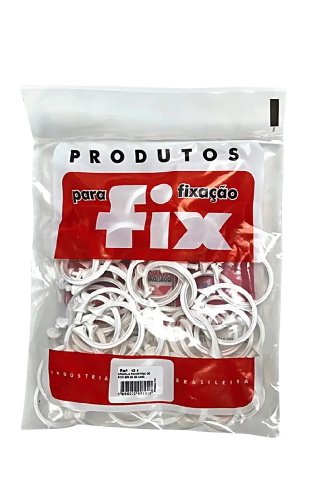 Argola p Cortina Saco - Fix All